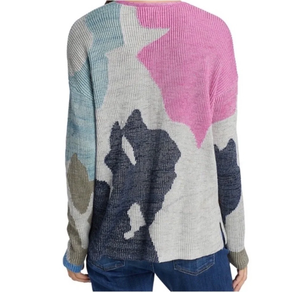 Colorful Patchwork Sweater - Picture 5 of 8